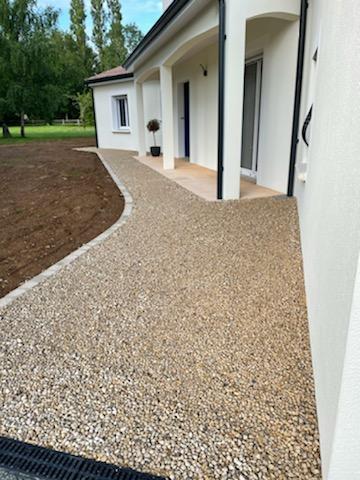 Aménagement d'une cour