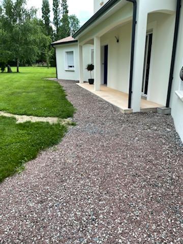 Aménagement d'une cour