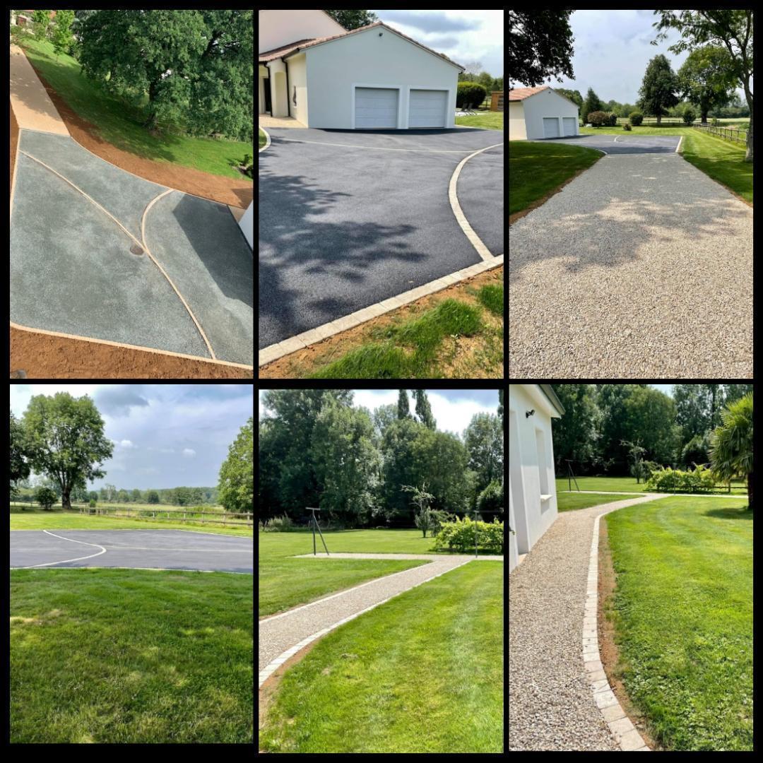 Aménagement d'une cour