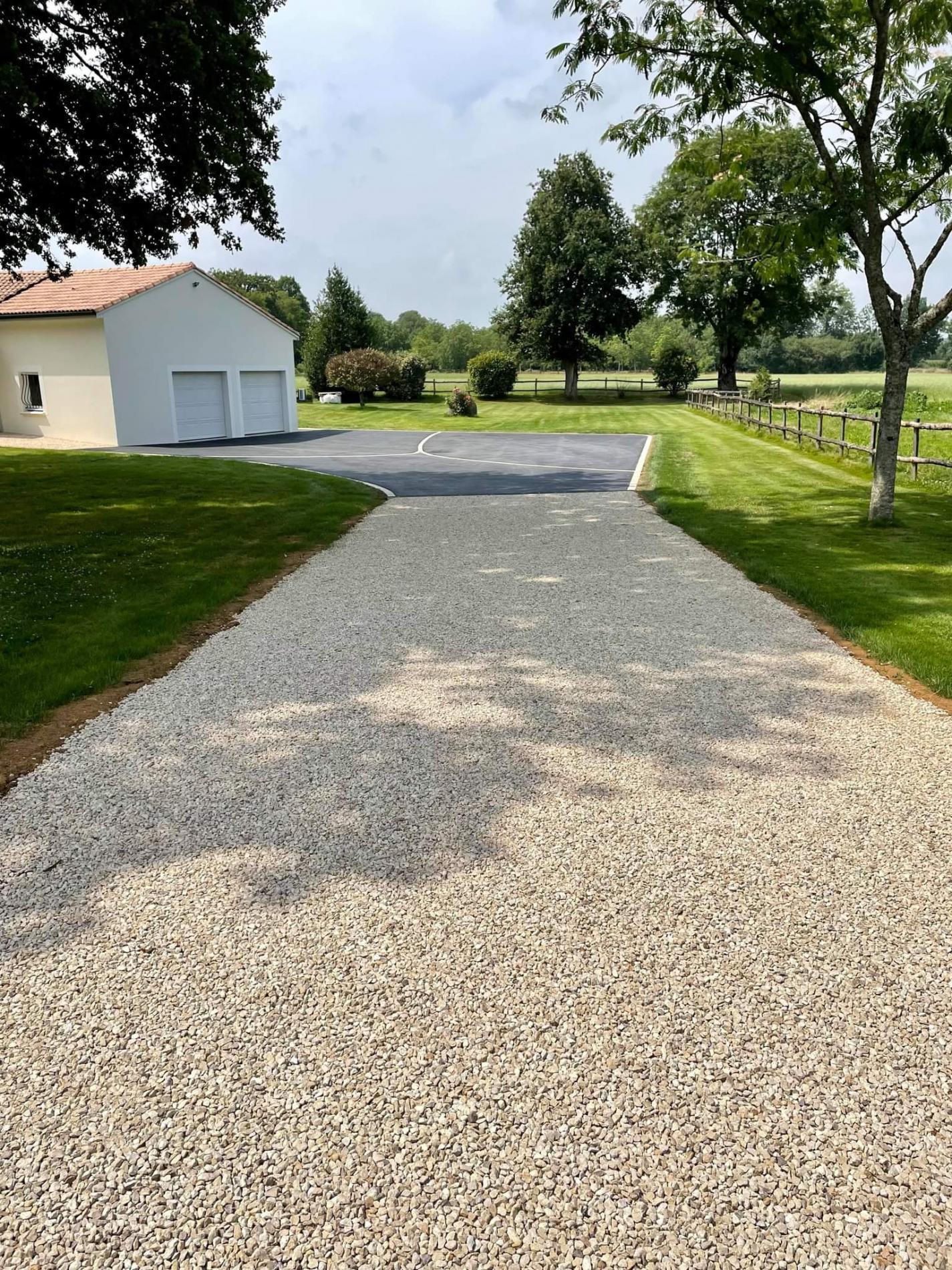 Aménagement d'une cour